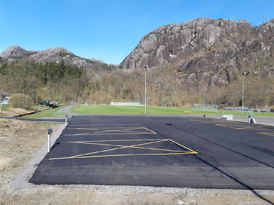 Åna Sira Stadion bobilparkering