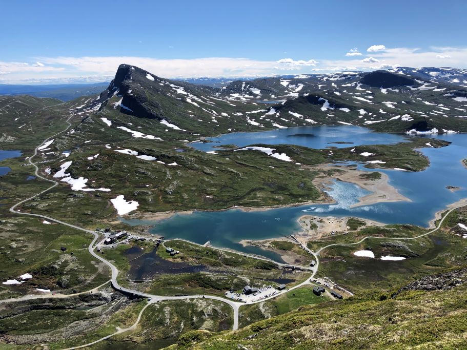 Med bobil til Beitostølen