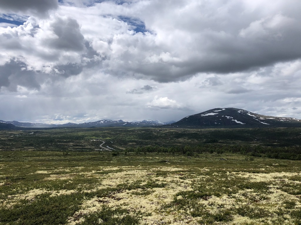 Med bobil til Dovrefjell